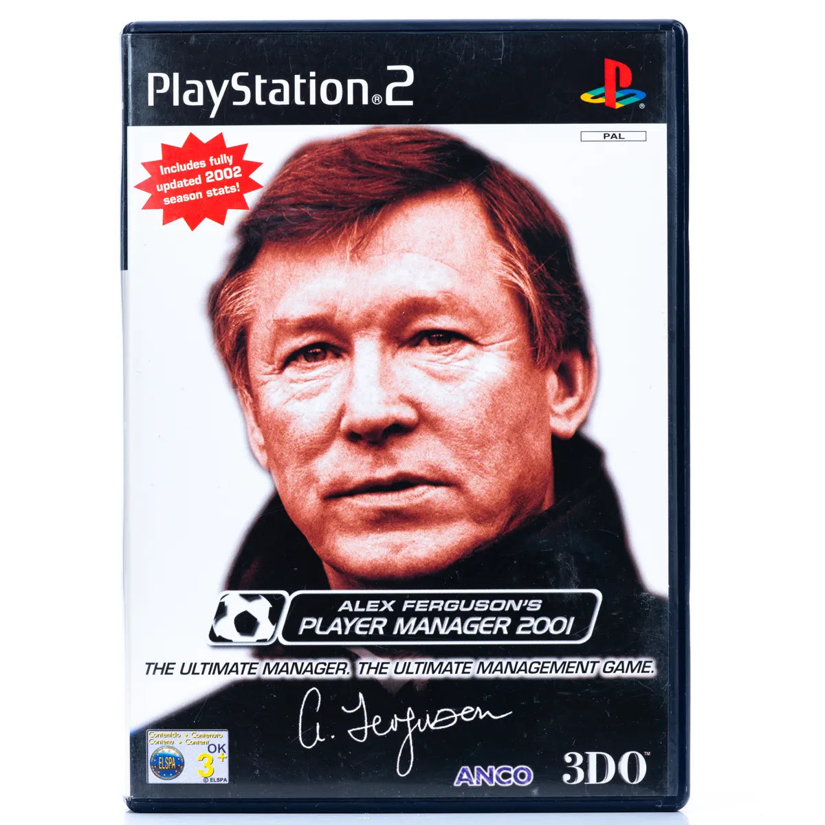 Alex Ferguson's Player Manager 2001 - PS2 Spill - Retrospillkongen