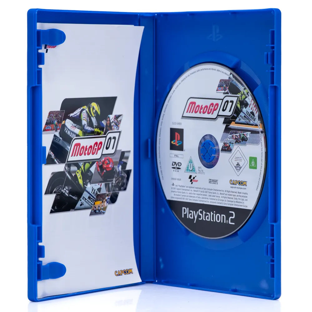 MotoGP 07 - PS2 spill