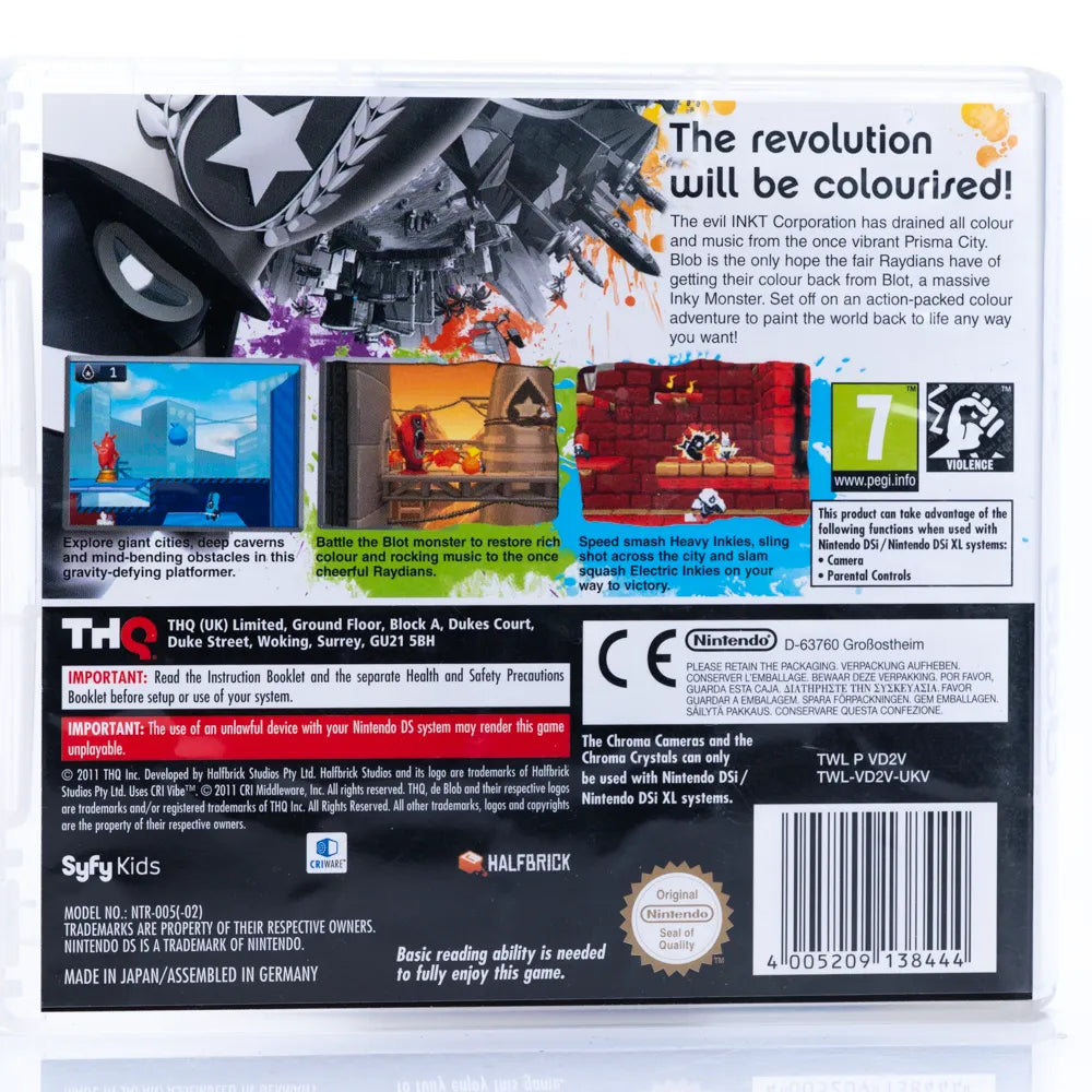 de Blob 2 - Nintendo DS spill - Retrospillkongen