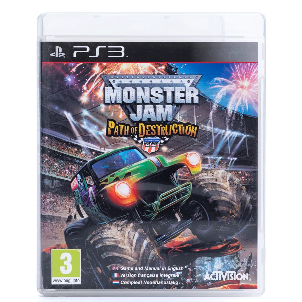 Monster Jam: Path of Destruction - PS3 Spill
