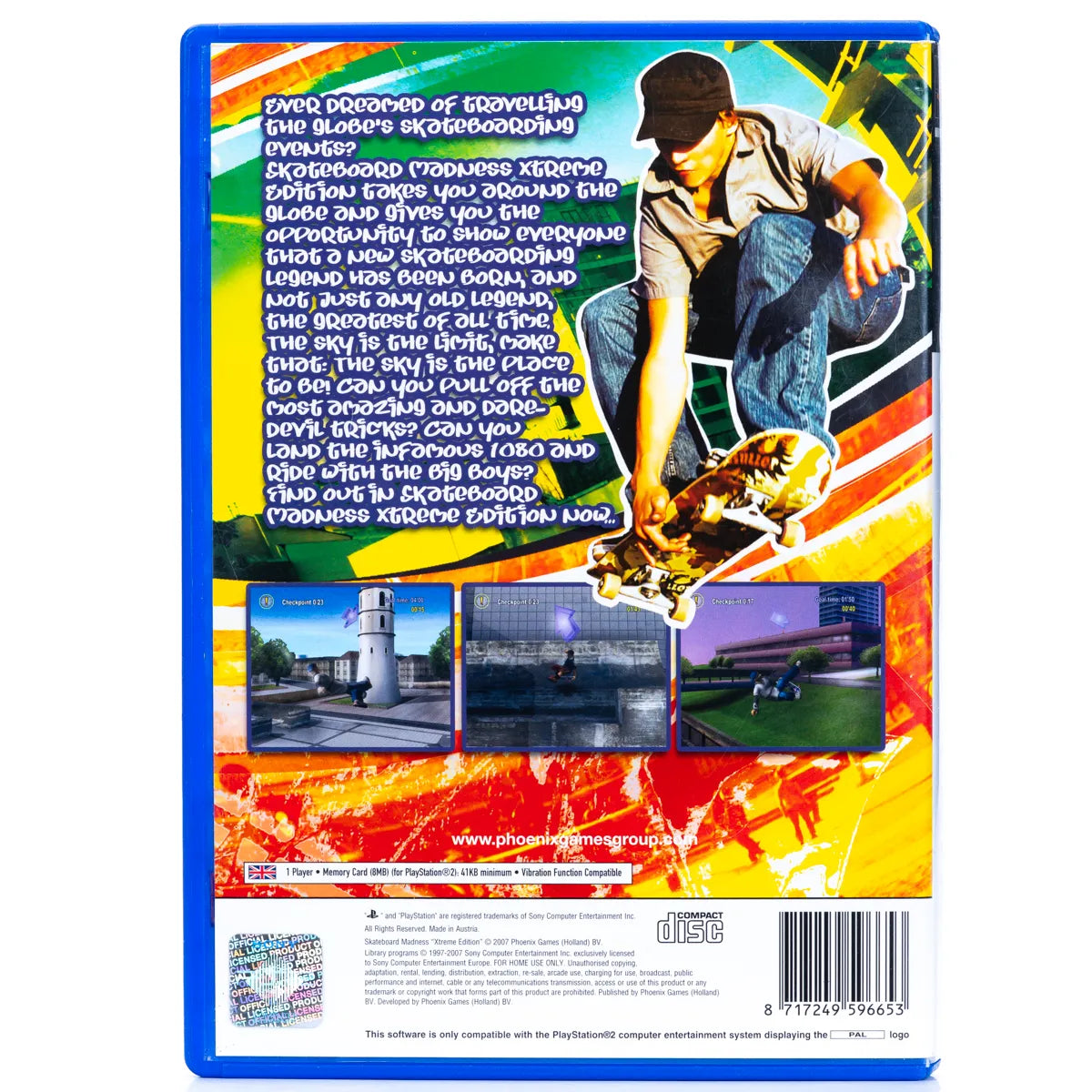 Skateboard Madness: Xtreme Edition - PS2 Spill - Retrospillkongen