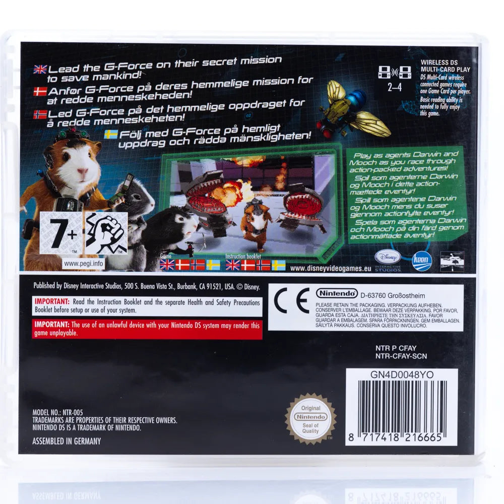 Disney G-Force - Nintendo DS spill - Retrospillkongen