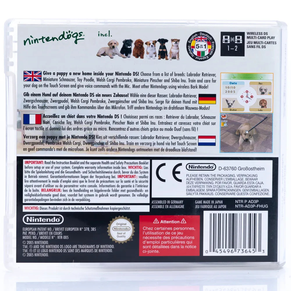 Nintendogs Labrador & Friends - Nintendo DS spill - Retrospillkongen