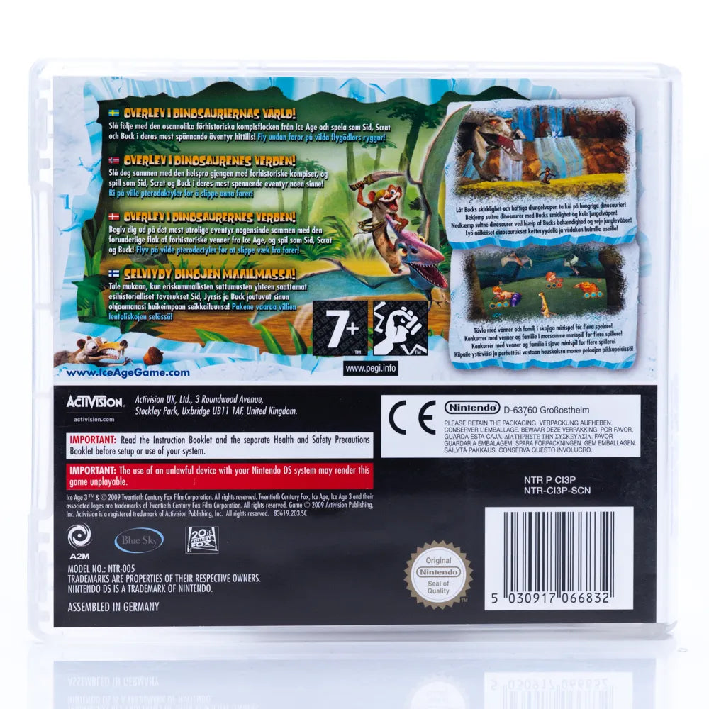 Ice Age 3 Dawn of The Dinosaurs - Nintendo DS spill - Retrospillkongen