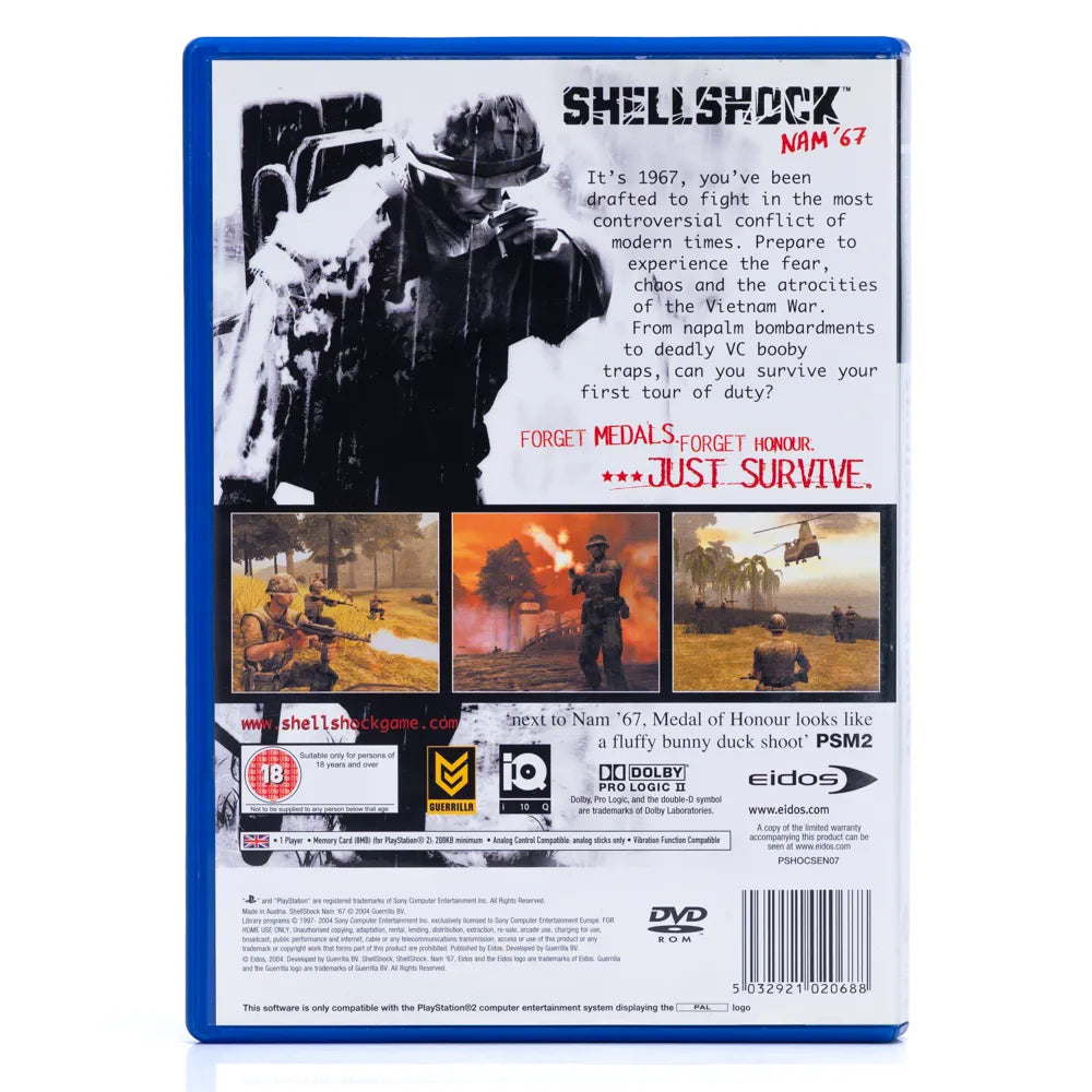 Shellshock: Nam '67 - PS2 spill - Retrospillkongen
