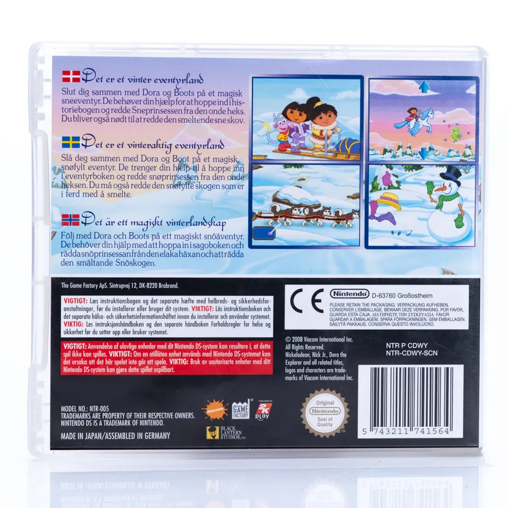 Dora the Explorer: Dora Saves the Snow Princess - Nintendo DS spill - Retrospillkongen