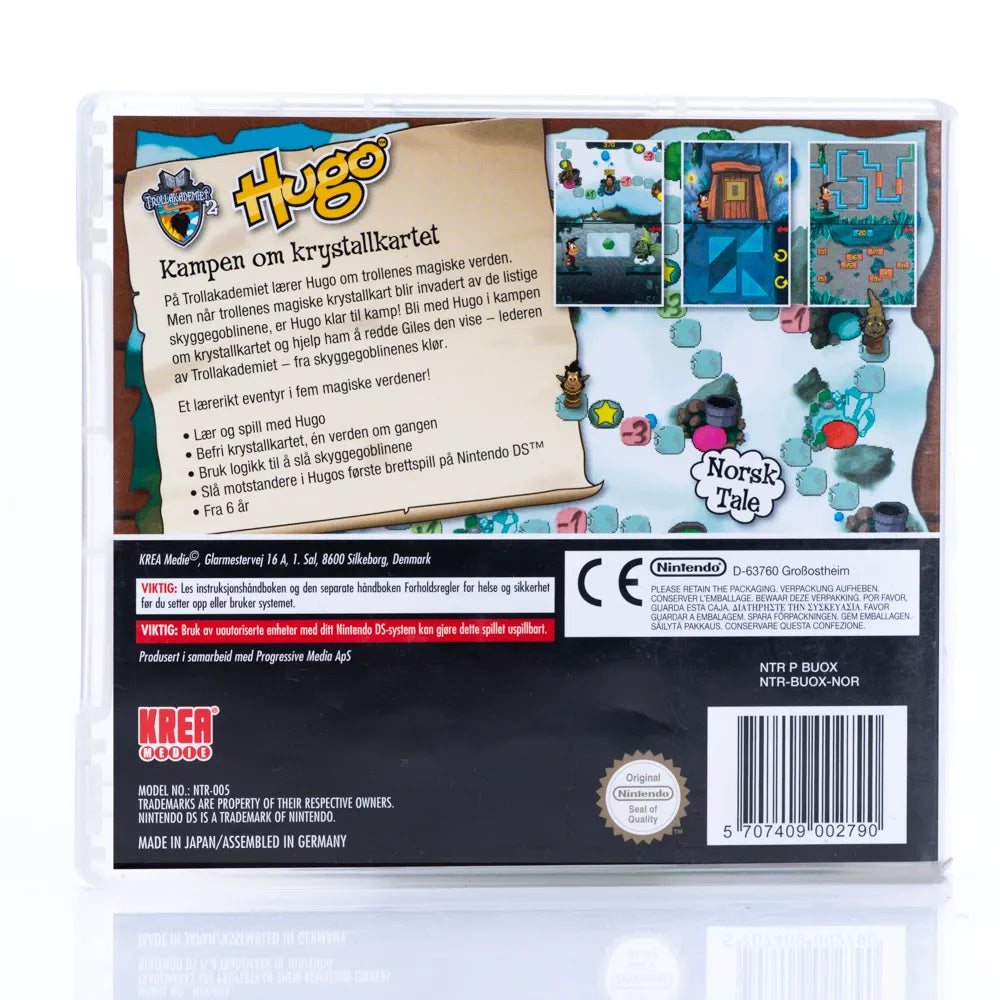 Hugo Kampen Om Krystallkartet - Nintendo DS spill - Retrospillkongen