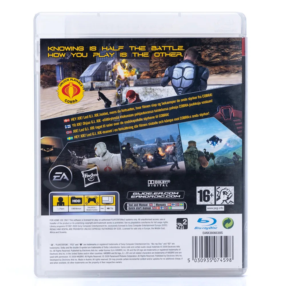 G.I. Joe: The Rise of Cobra - PS3 spill - Retrospillkongen