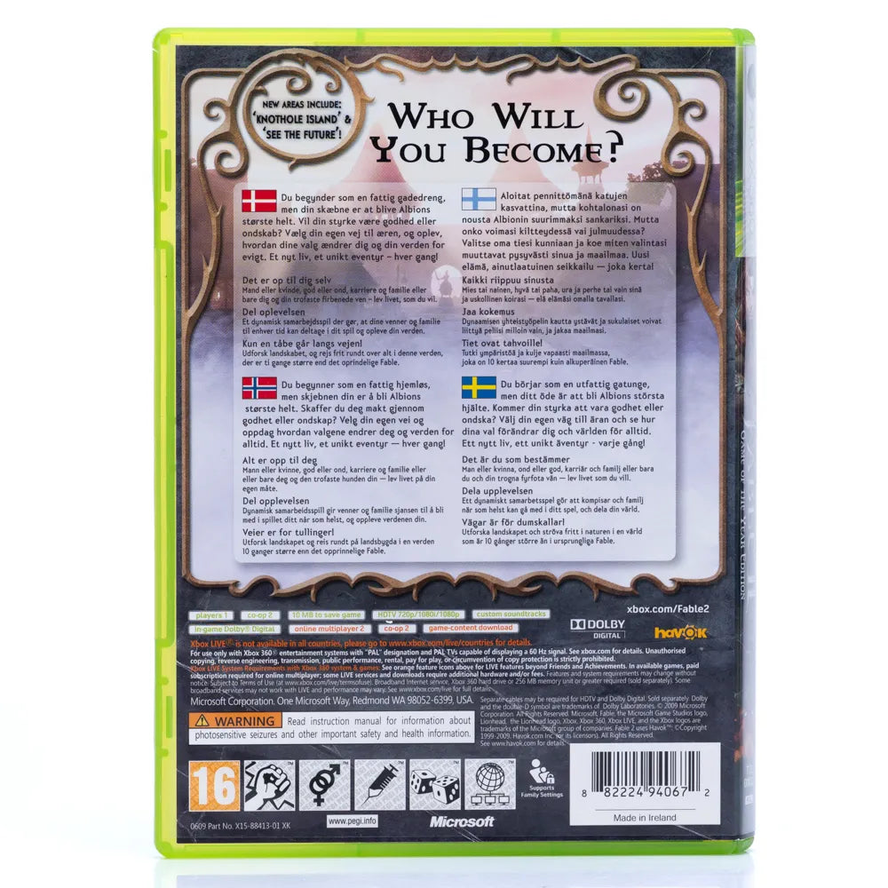 Fable II - Xbox 360 spill