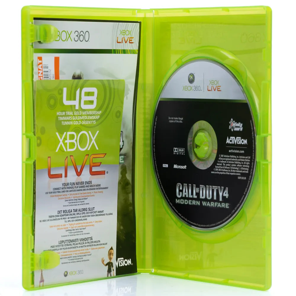 Call of Duty 4: Modern Warfare - Xbox 360 spill