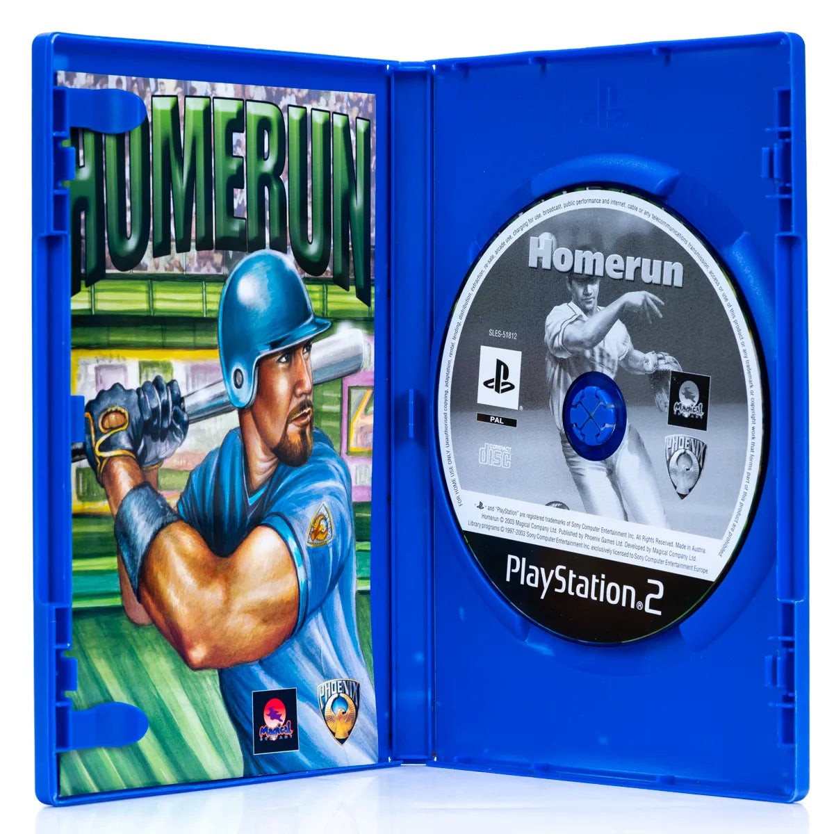 Homerun - PS2 spill - Retrospillkongen