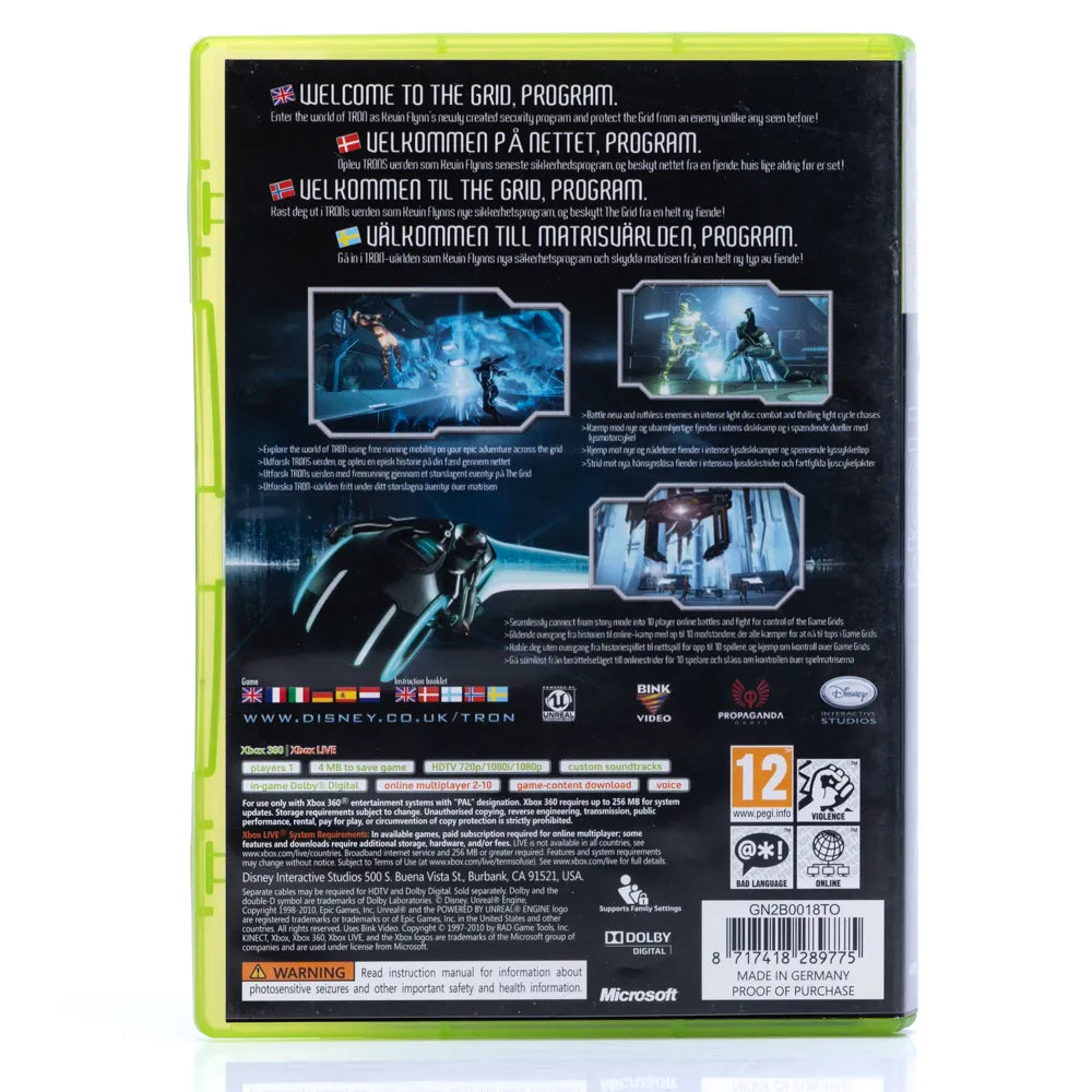 Tron Evolution - Xbox 360 spill