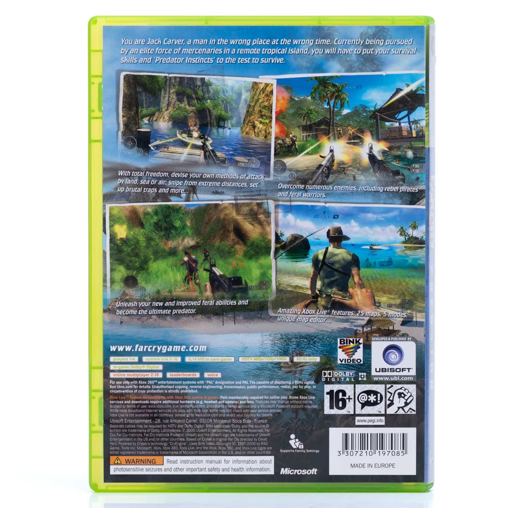 Far Cry Instincts Predator - Xbox 360 spill
