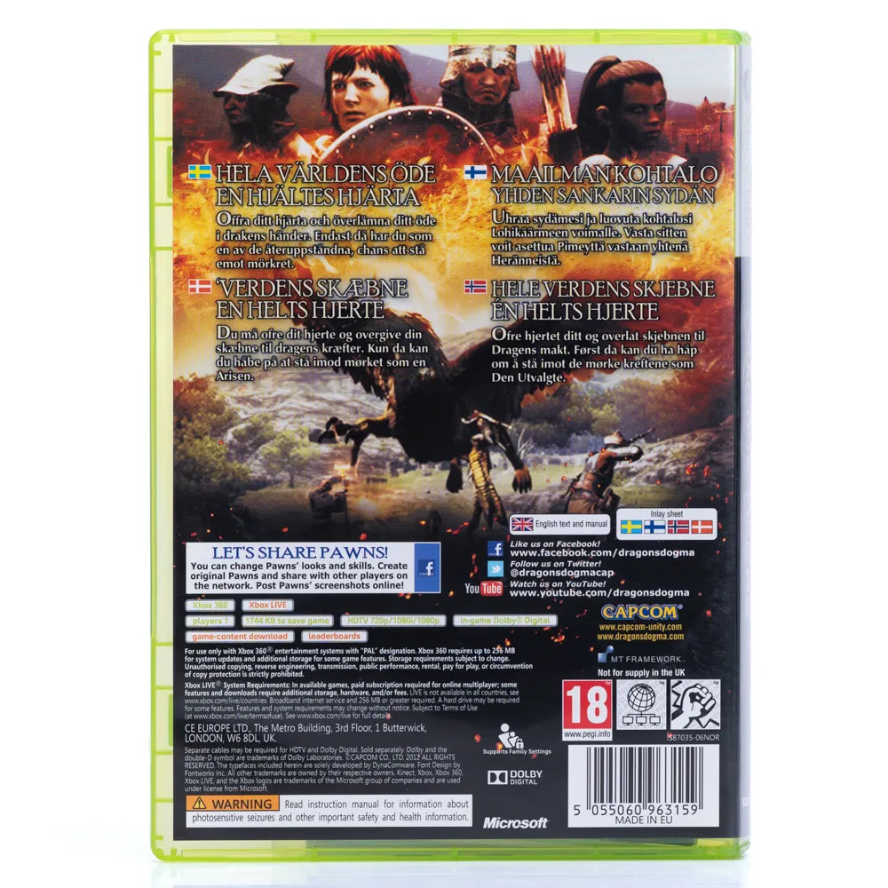 Dragon’s Dogma - Xbox 360 spill