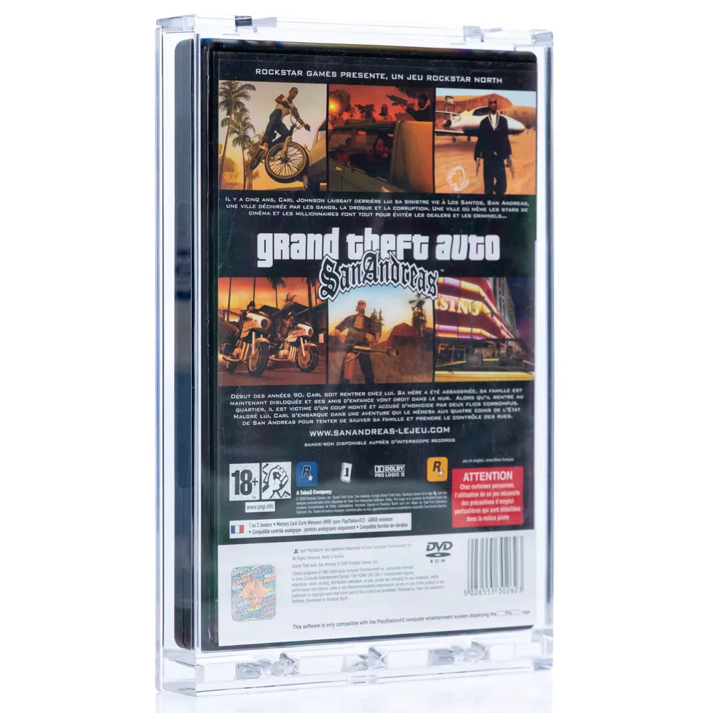 Akryl Display til PS2 Spillcover