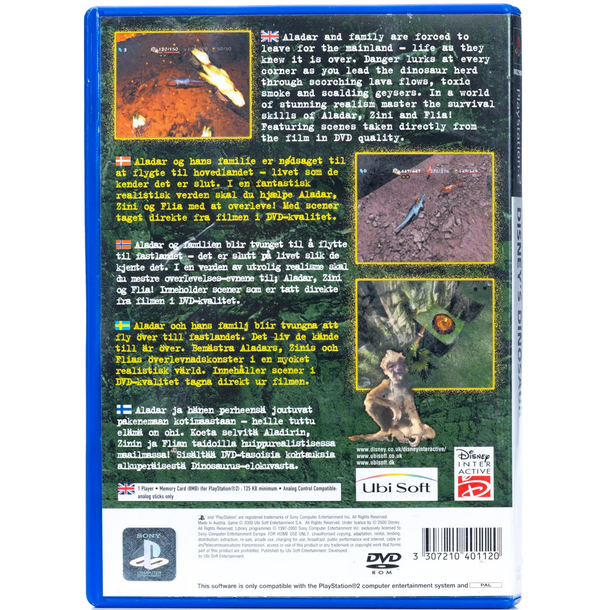 Disney's Dinosaur - PS2 Spill - Retrospillkongen