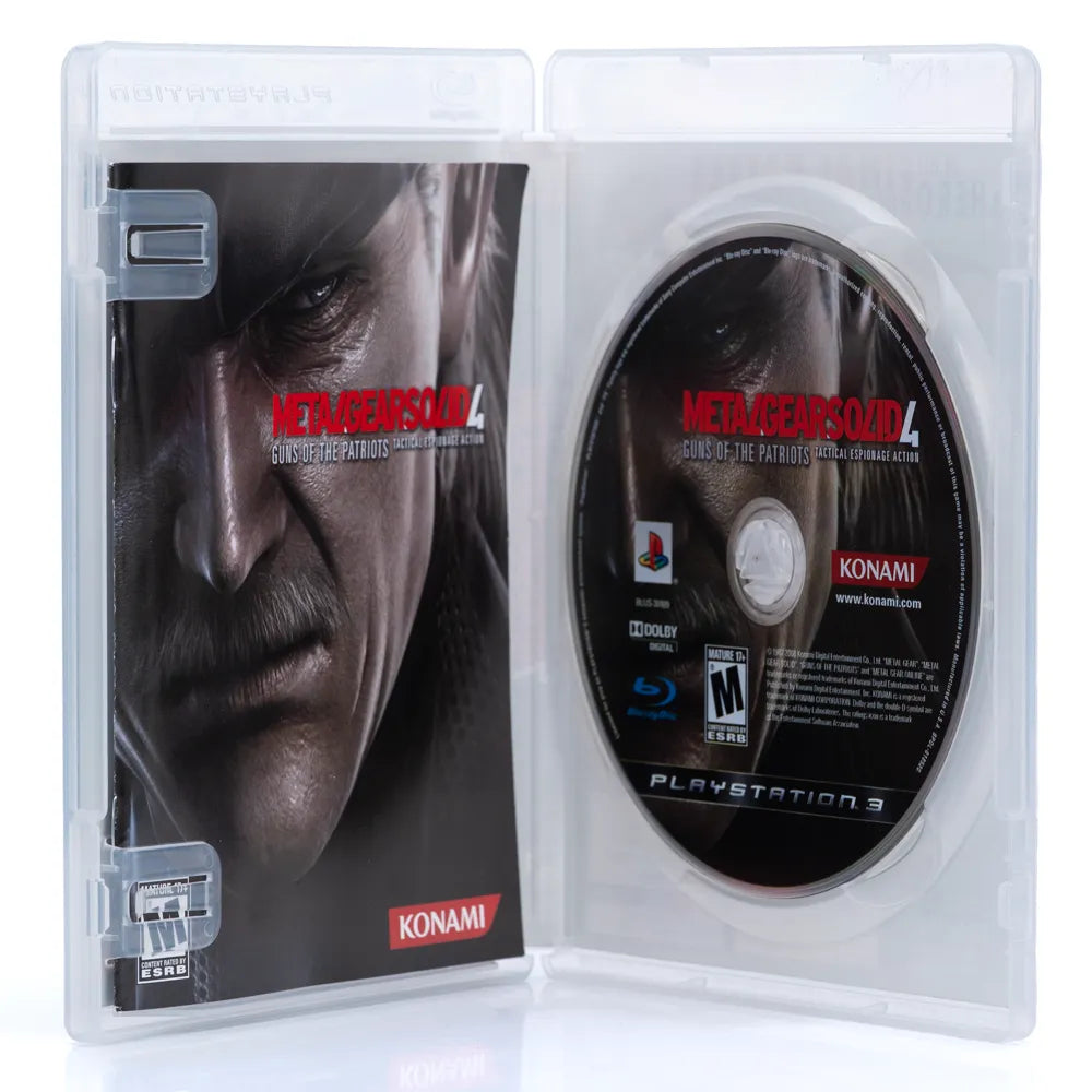 Metal Gear Solid 4: Guns of the Patriots - PS3 spill (NTSC, Regionfri) - Retrospillkongen