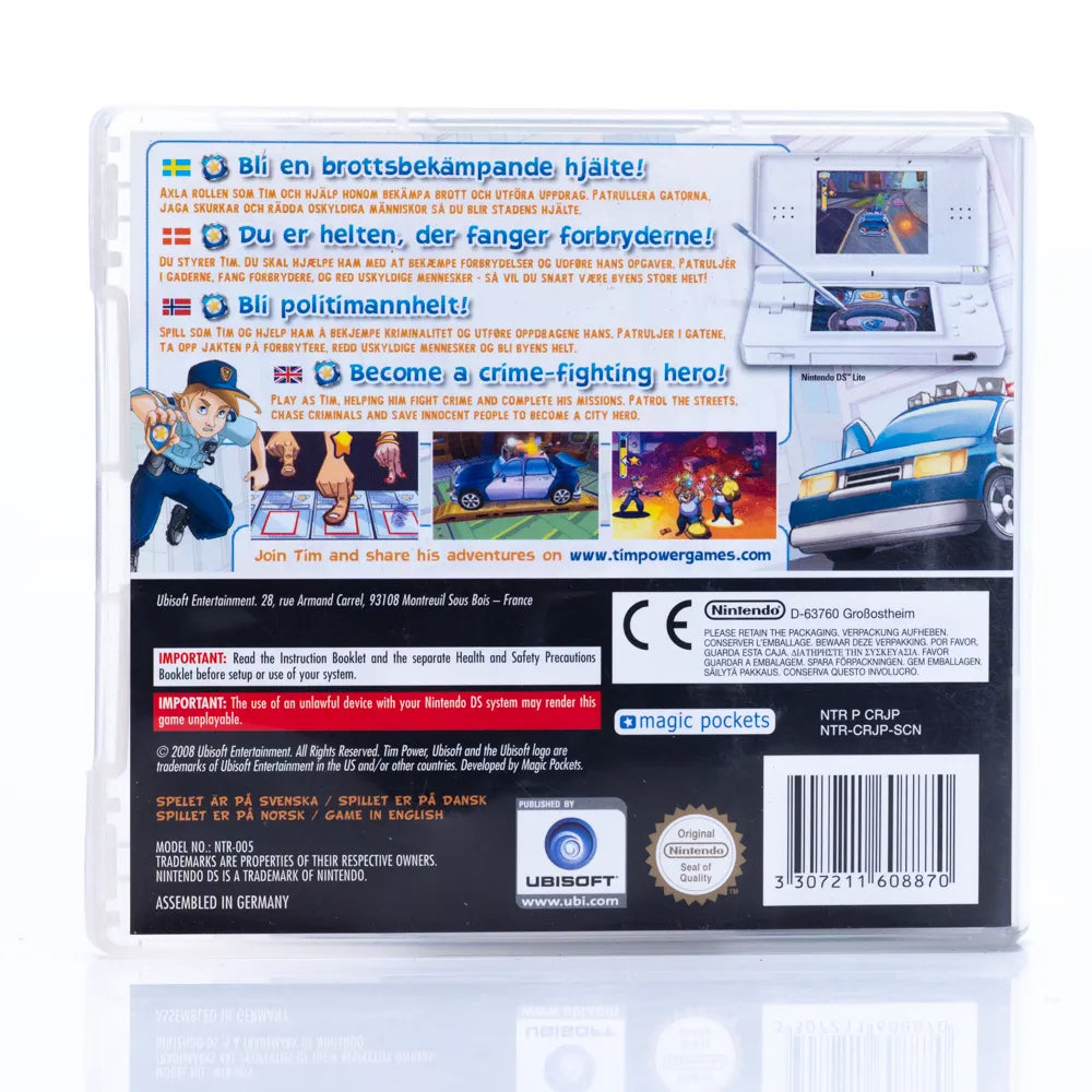 Tim Power Policeman - Nintendo DS spill - Retrospillkongen