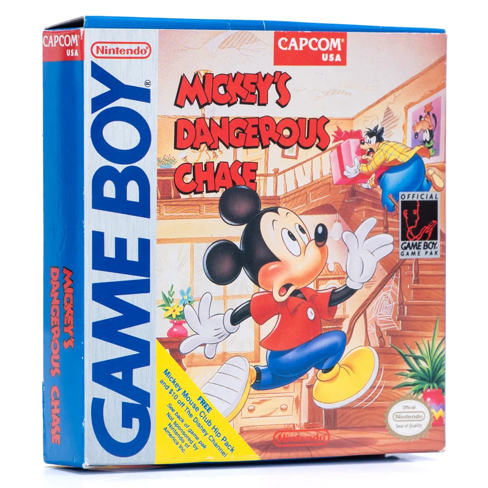 Mickey's Dangerous Chase (I Eske, NTSC, regionfri) - Game Boy spill - Retrospillkongen