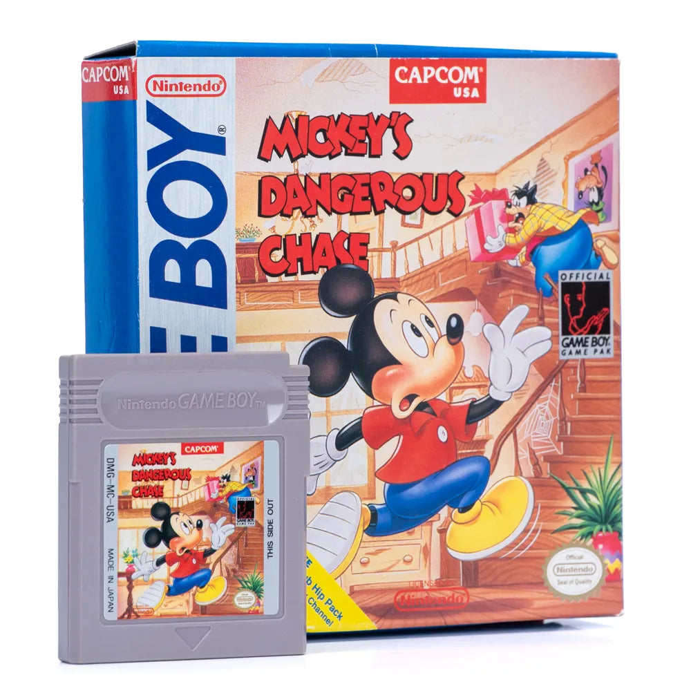 Mickey's Dangerous Chase (I Eske, NTSC, regionfri) - Game Boy spill - Retrospillkongen
