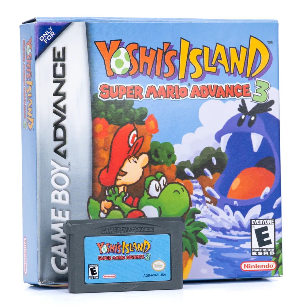 Yoshi's Island: Super Mario Advance 3 (I Eske, NTSC, regionfri) - GBA spill - Retrospillkongen