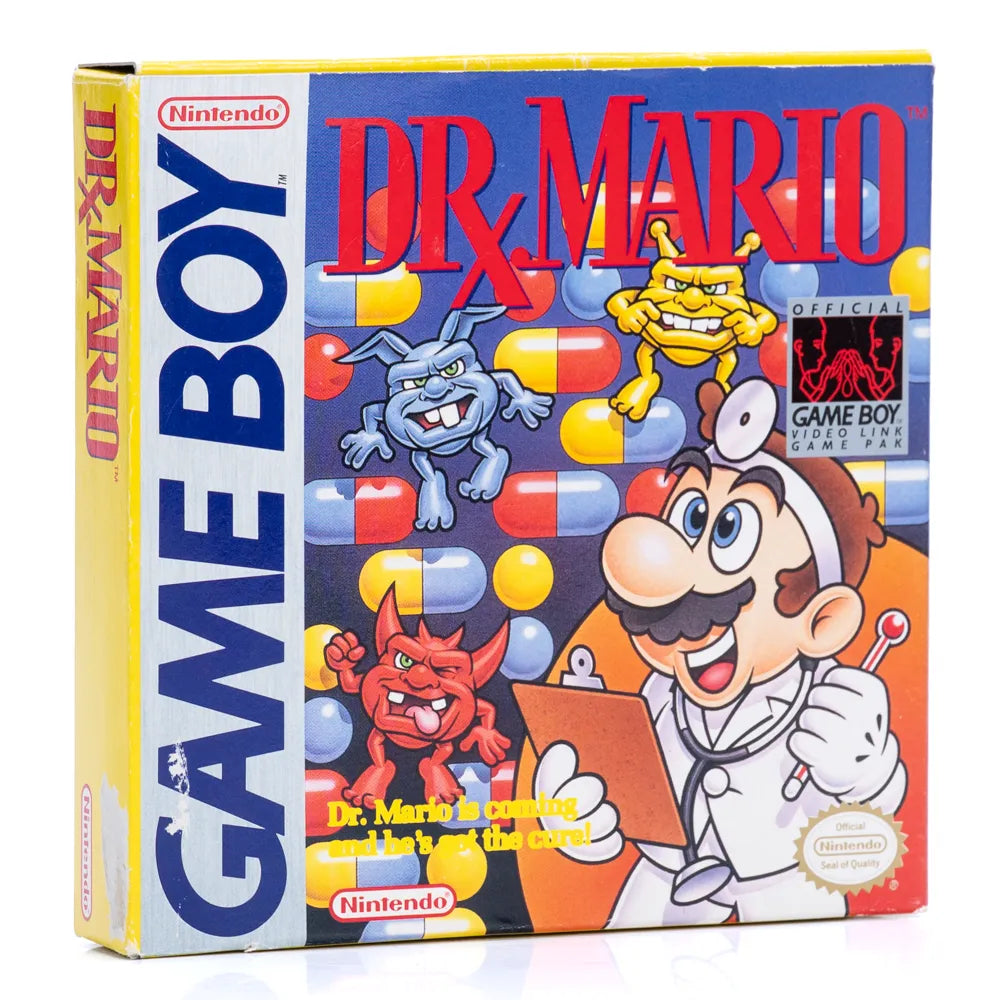 Dr. Mario (I Eske, NTSC, regionfri) - Game Boy spill - Retrospillkongen