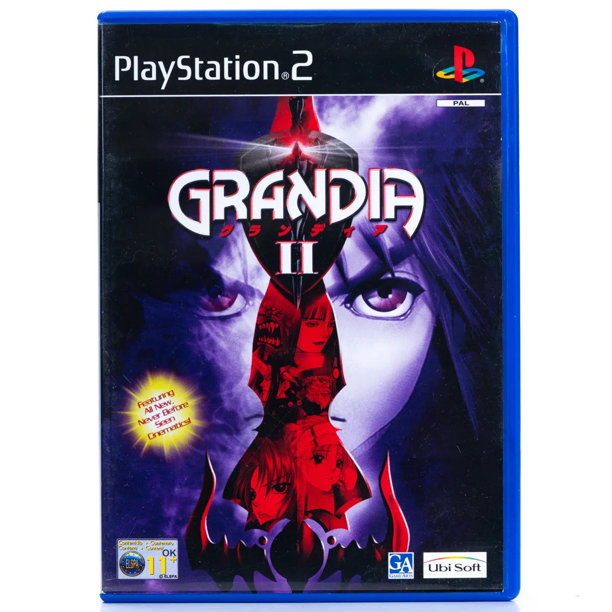 Grandia II - PS2 spill - Retrospillkongen