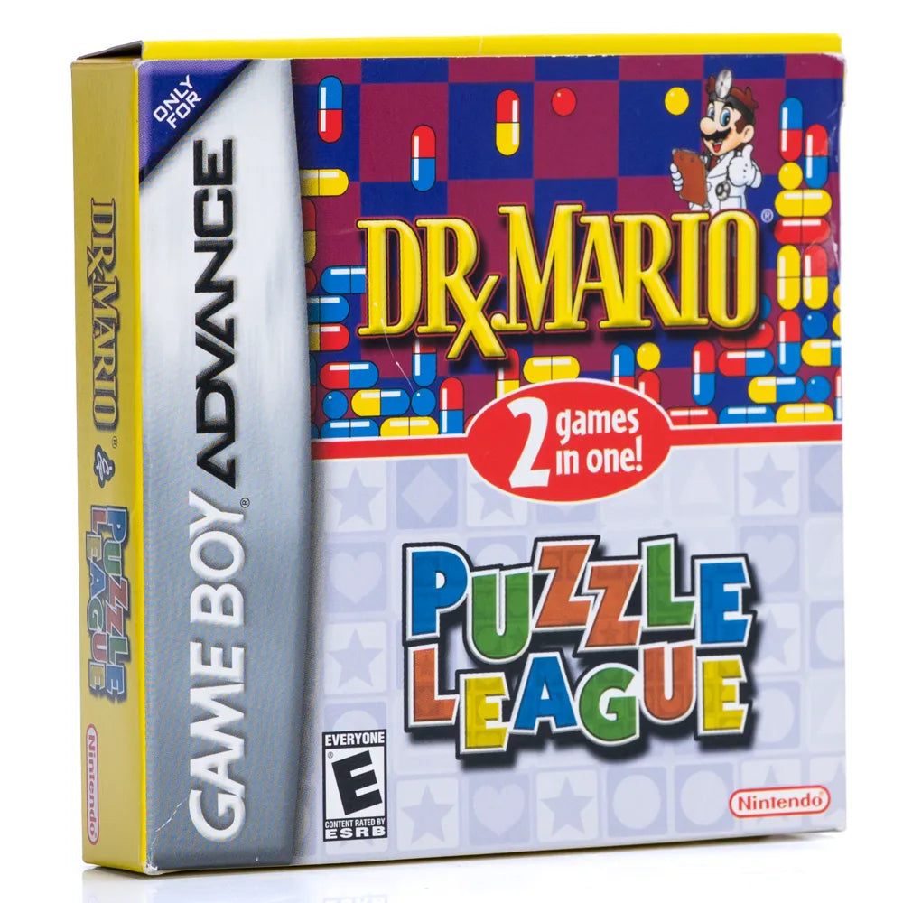 Dr. Mario & Puzzle League (I Eske, NTSC, regionfri) - GBA spill - Retrospillkongen