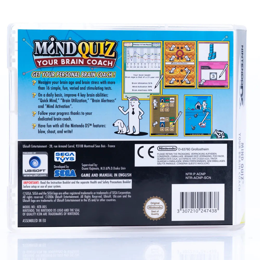 Mind Quiz: Your Brain Coach - Nintendo DS spill - Retrospillkongen