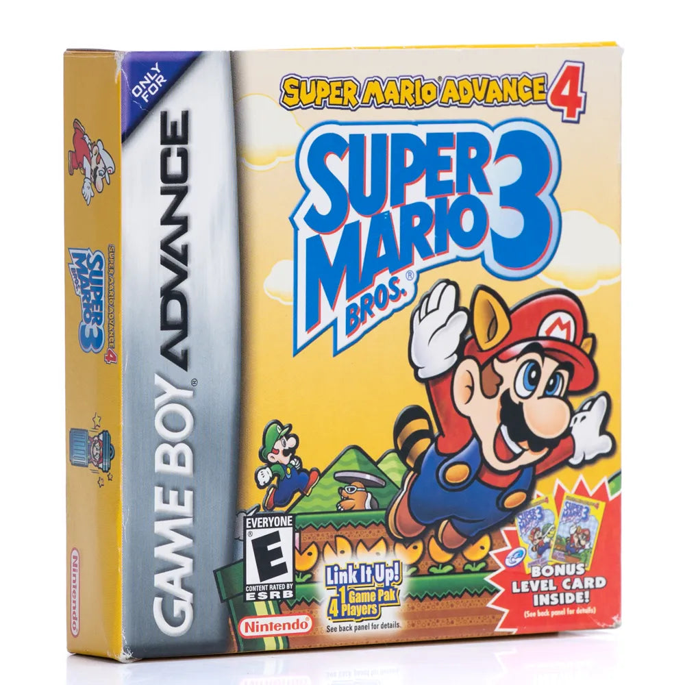 Super Mario Advance 4: Super Mario Bros. 3 (I Eske, NTSC-U, regionfri) - GBA spill - Retrospillkongen