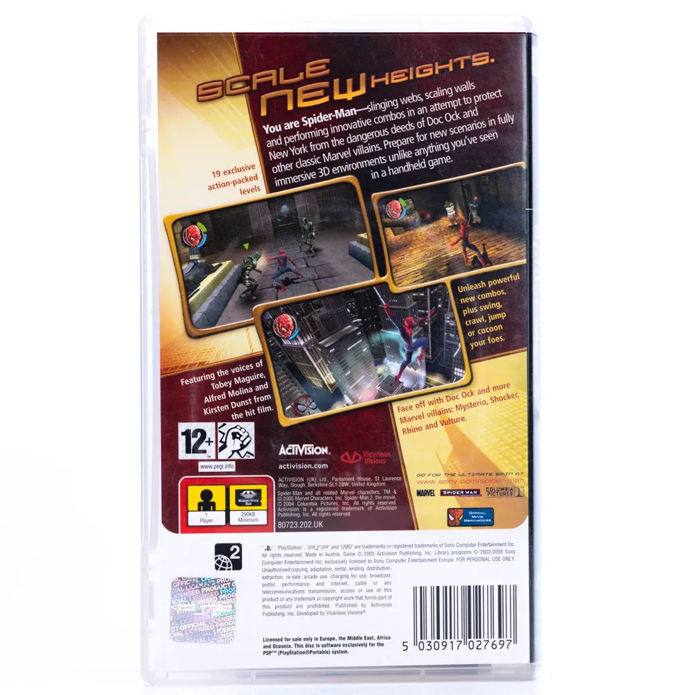 Spider-Man 2 - PSP spill - Retrospillkongen