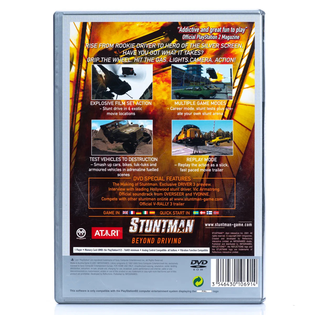 Stuntman - PS2 Spill - Retrospillkongen