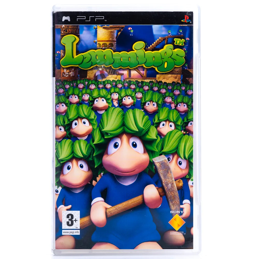 Lemmings - PSP spill - Retrospillkongen