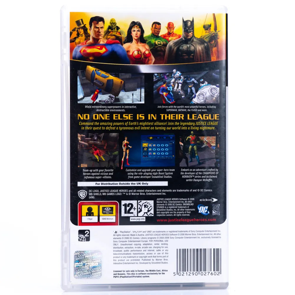 Justice League Heroes - PSP spill - Retrospillkongen