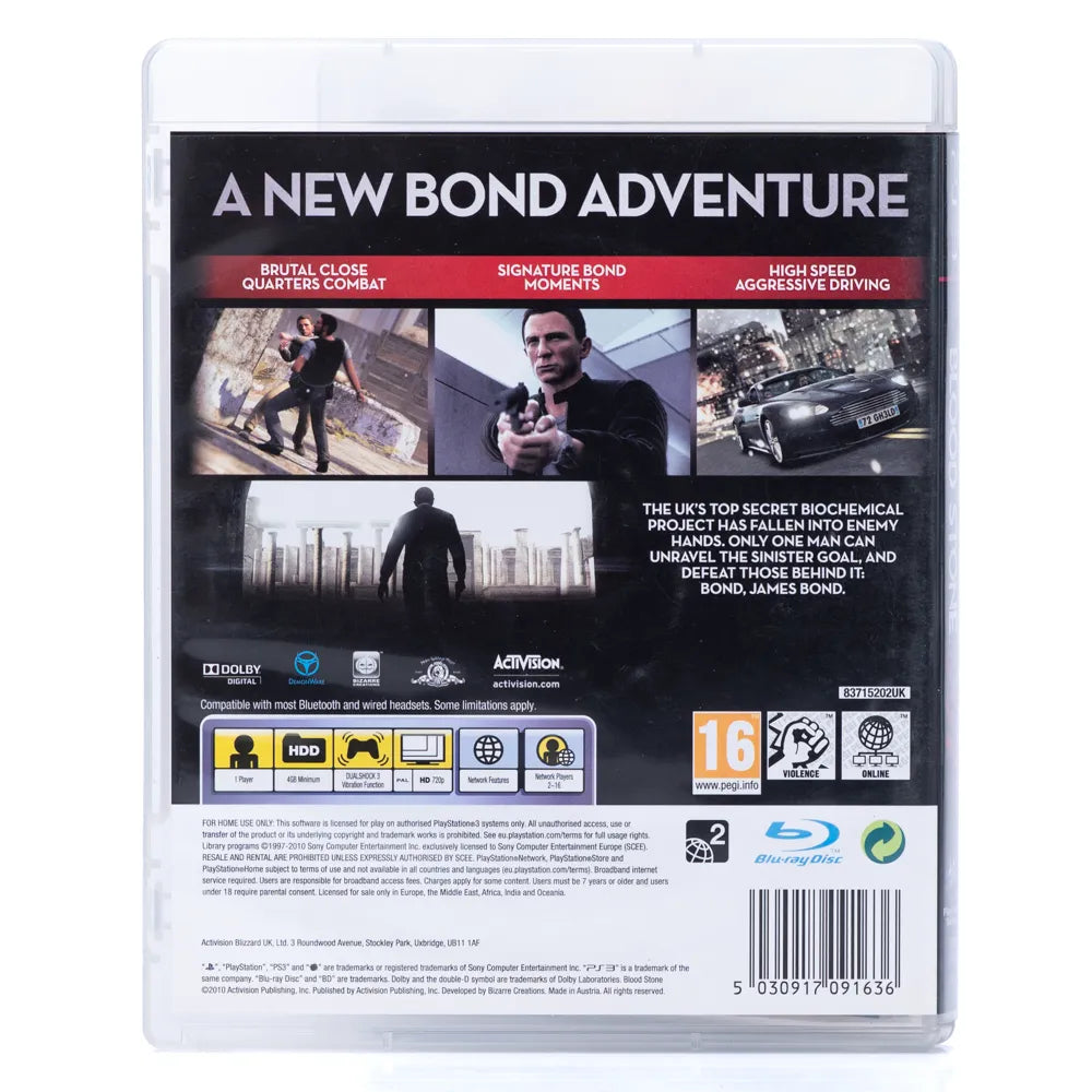 007: Blood Stone - PS3 spill