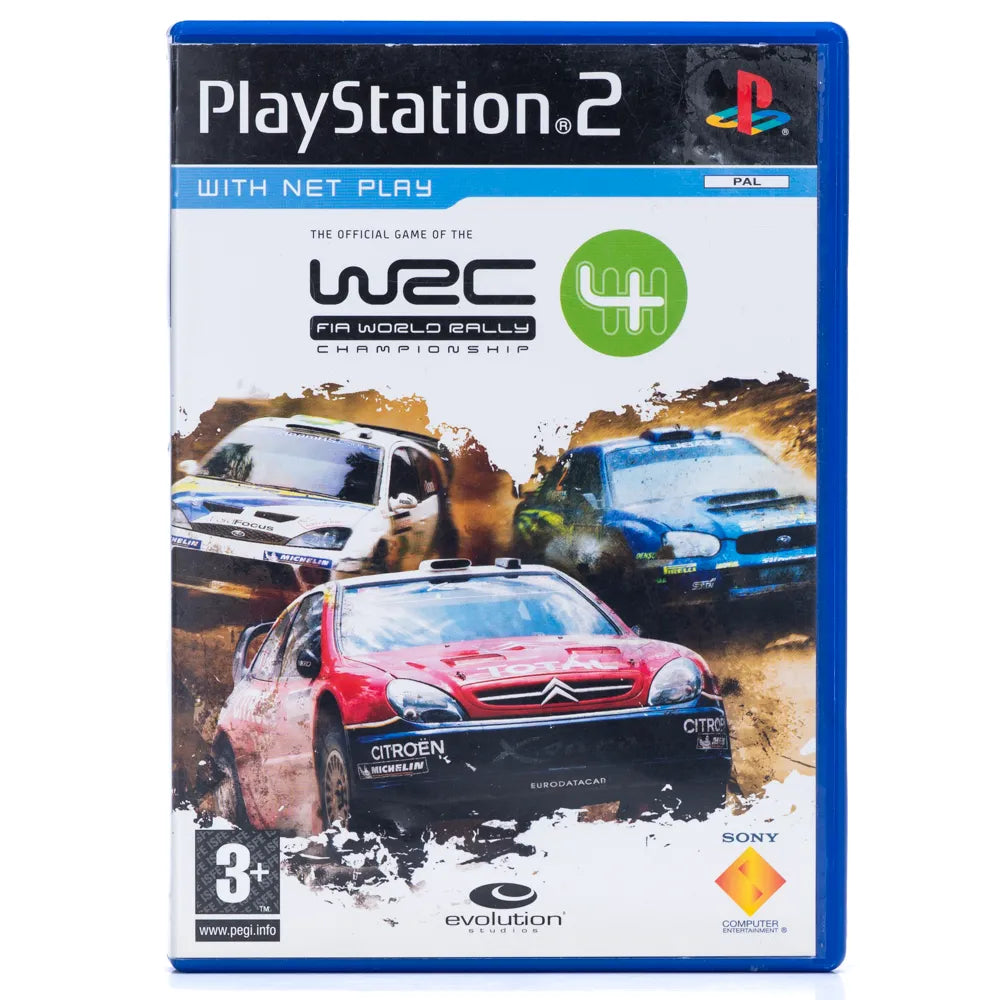 WRC 4: The Official Game of the FIA World Rally Championship - PS2 spill