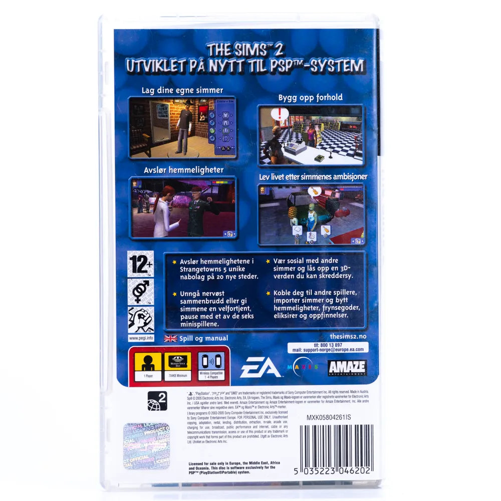 The Sims 2 - PSP spill - Retrospillkongen