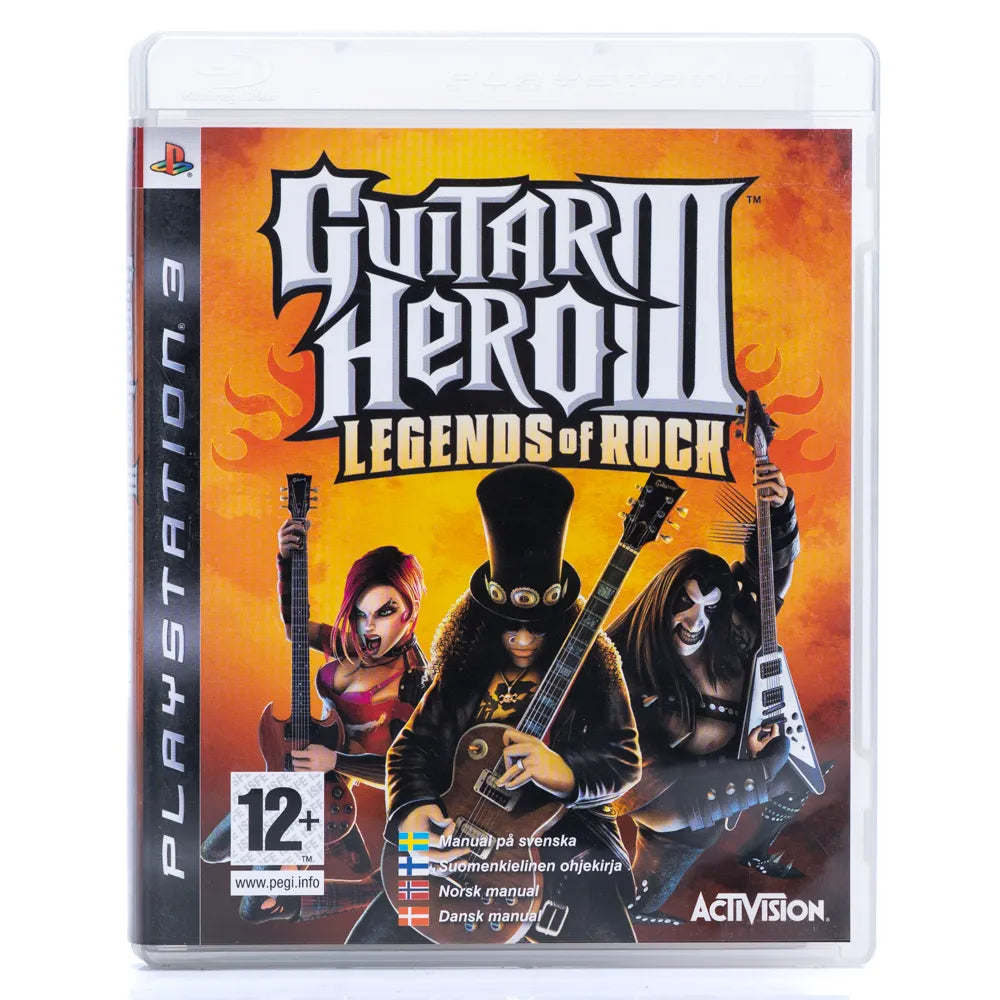 Guitar Hero III: Legends of Rock - PS3 spill