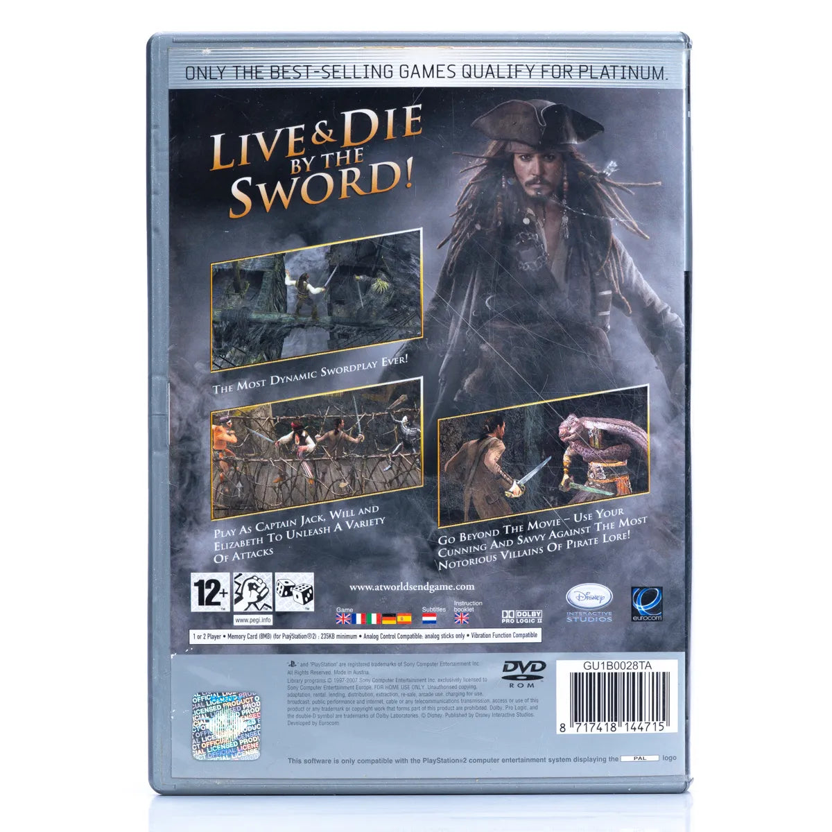 Pirates of the Caribbean: At World's End - PS2 Spill - Retrospillkongen