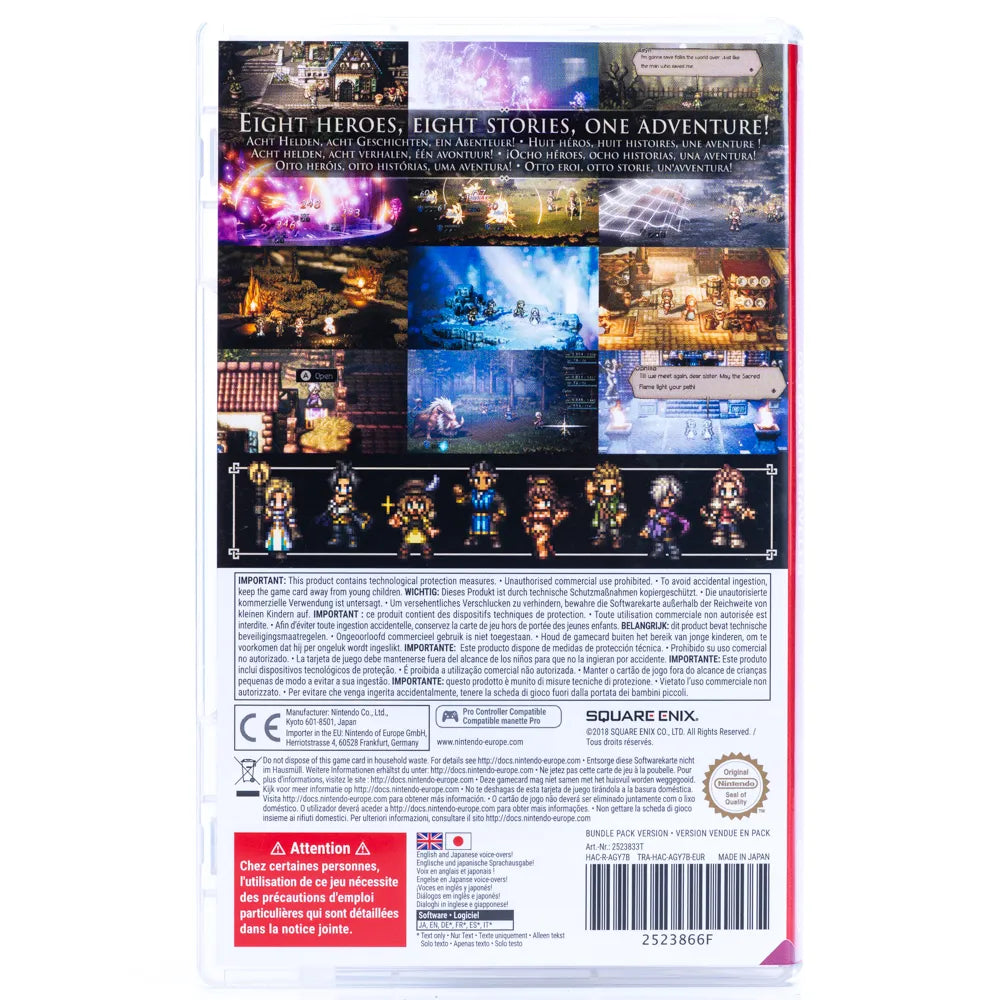 Octopath Traveler - Switch spill - Retrospillkongen