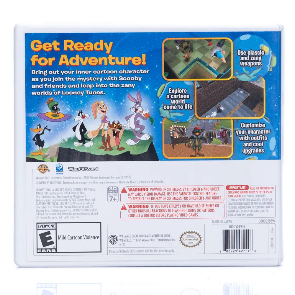 Scooby-Doo! & Looney Tunes Cartoon Universe: Adventure (NTSC) - Nintendo 3DS spill