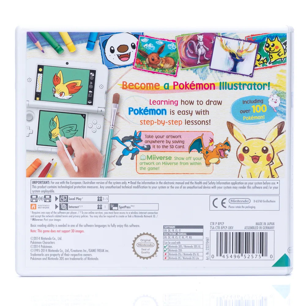 Pokémon Art Academy - Nintendo 3DS spill