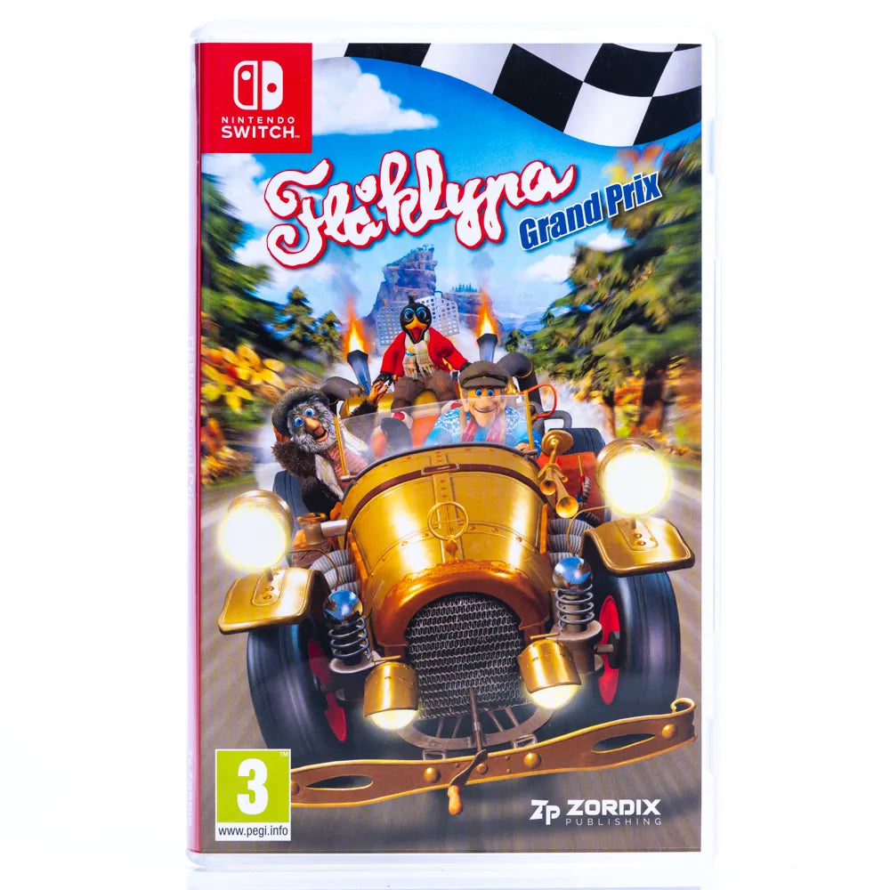 Flåklypa Grand Prix - Switch spill - Retrospillkongen