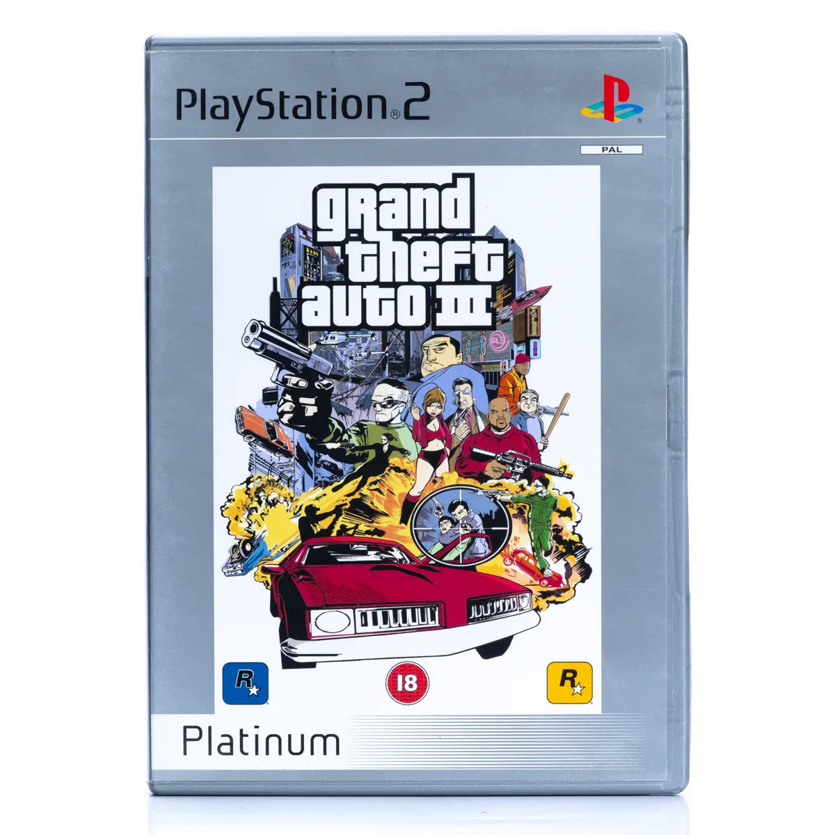 Grand Theft Auto III - PS2 spill - Retrospillkongen