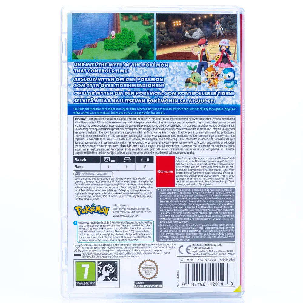 Pokémon Brilliant Diamond - Switch spill - Retrospillkongen