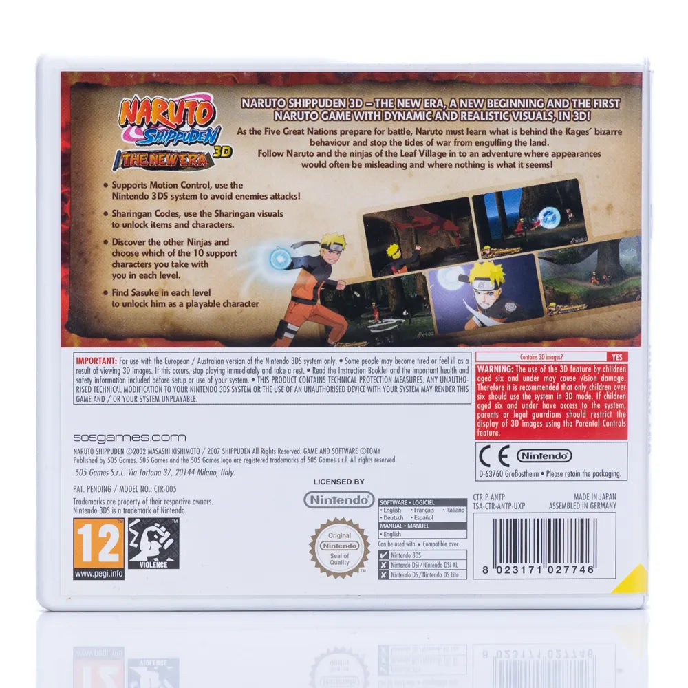 Naruto Shippuden 3D: The New Era - 3DS spill
