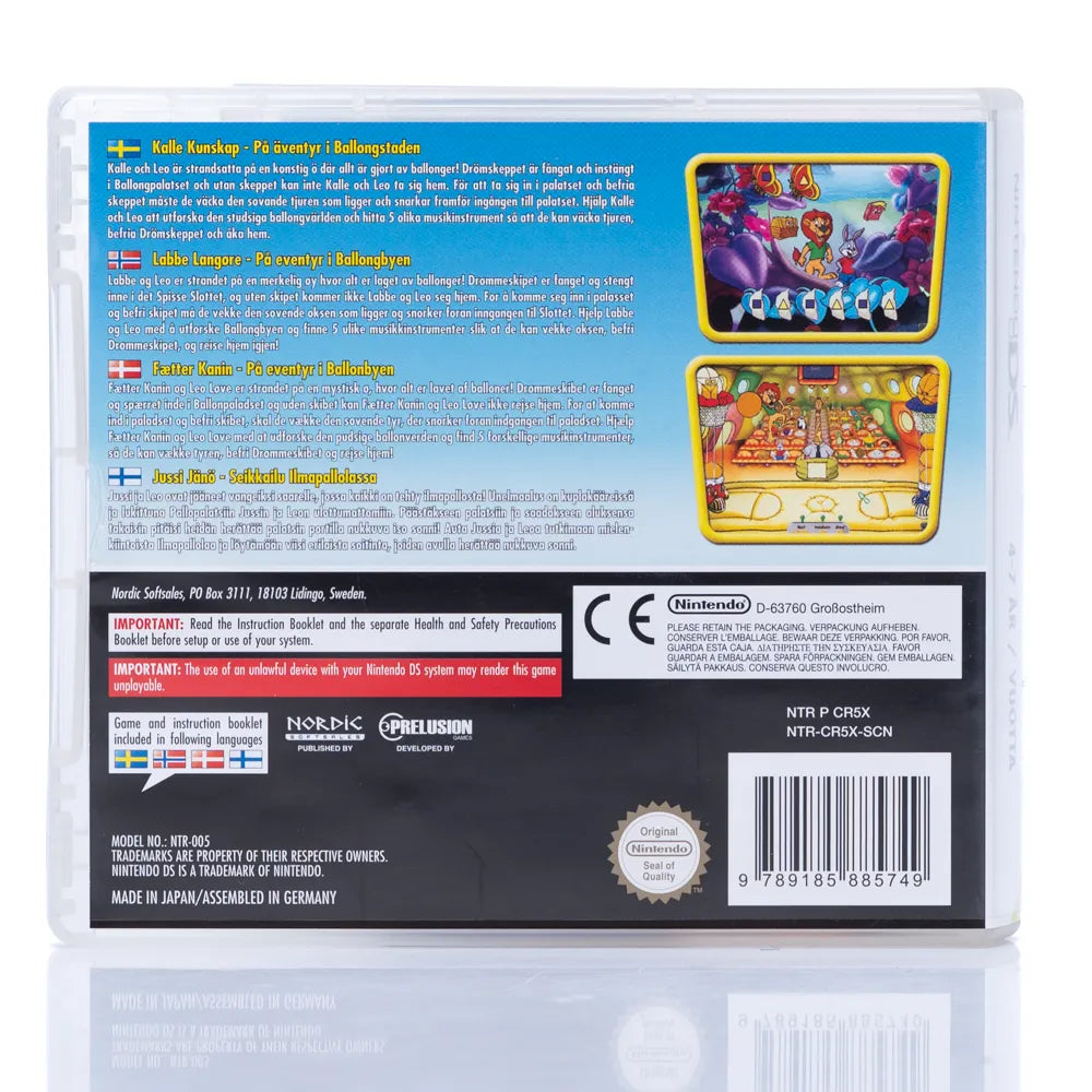 Lek & Lær med Labbe Langøre 4-7 år - Nintendo DS spill