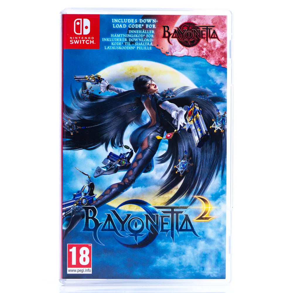Jeu Bayonetta 2 Pour Nintendo Switch - Très Bon état - Boîte Et Notice Incluses
