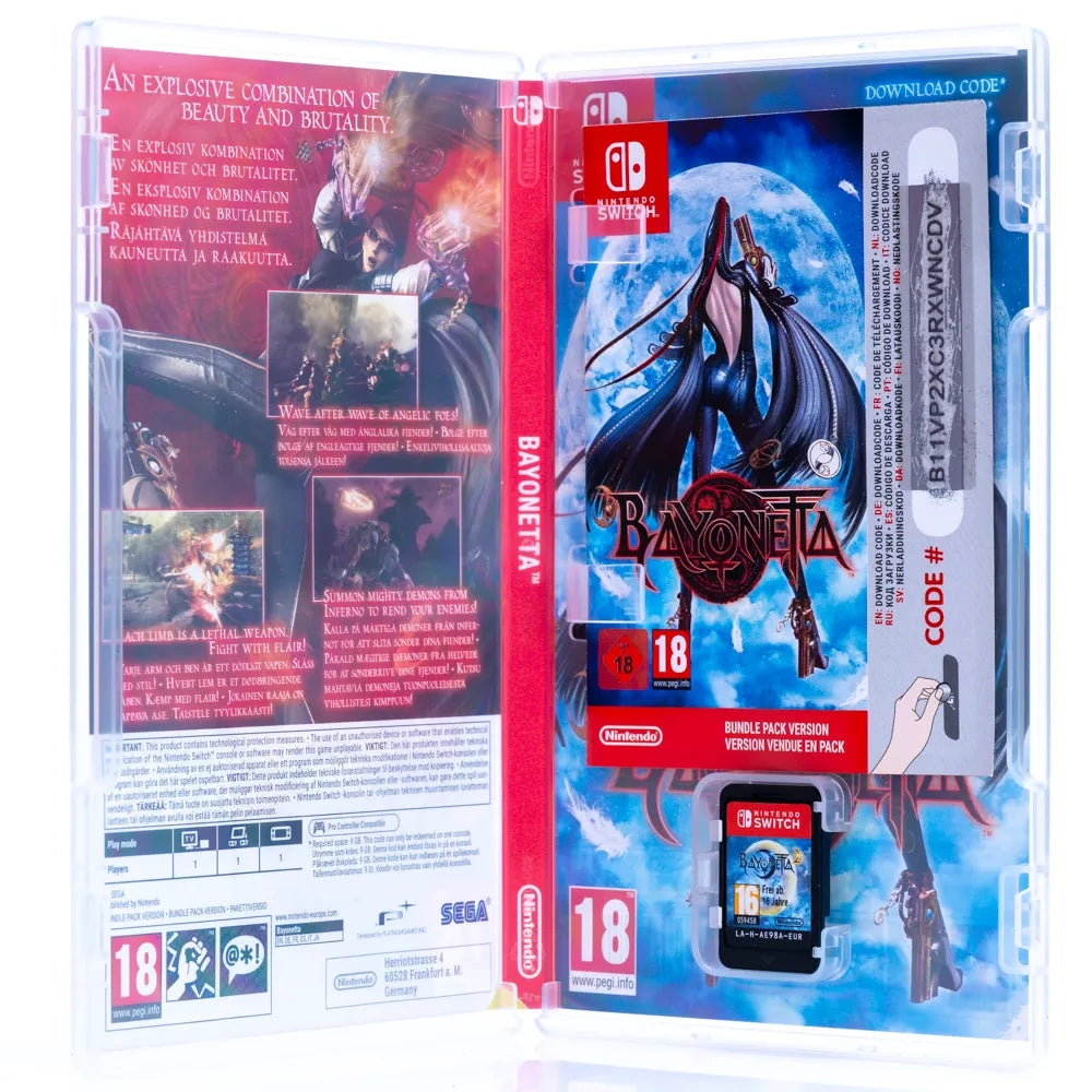 Bayonetta 2 + Bayonetta - Switch spill - Retrospillkongen