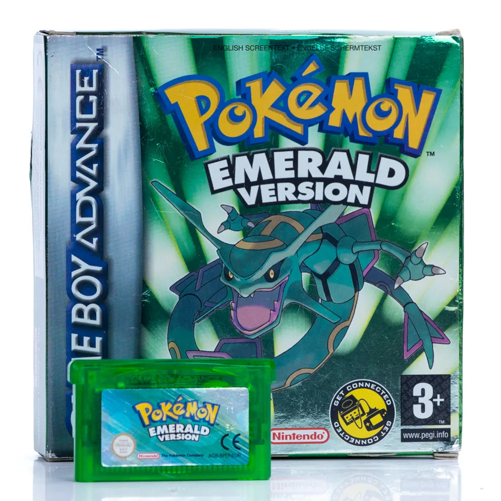 Pokémon Emerald Version - GBA spill (Komplett i eske) - Retrospillkongen